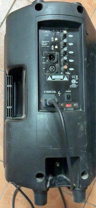 Altavoces BCT Amplificados Negros (2 unidades)