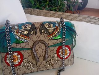 Borsa Gucci Dionysus con pappagalli