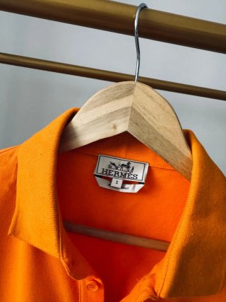 Polo Hermes Naranja Talla S