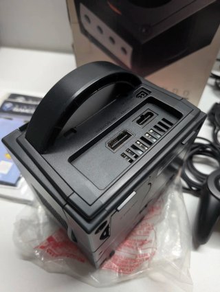 Nintendo GameCube Nero boxata