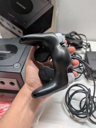 Nintendo GameCube Nero boxata