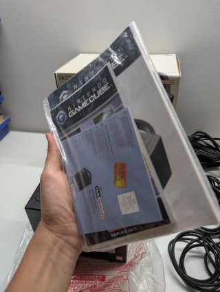 Nintendo GameCube Nero boxata