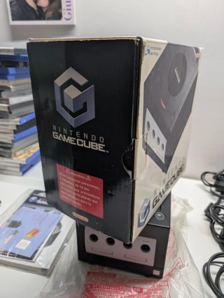 Nintendo GameCube Nero boxata