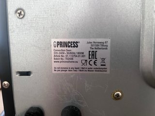 Horno Princess 45L 1800W