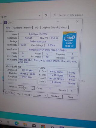 PC Corsair i7 4770K 20GB RAM Blanco