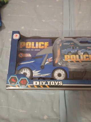 Camión de Policía DIY Toys