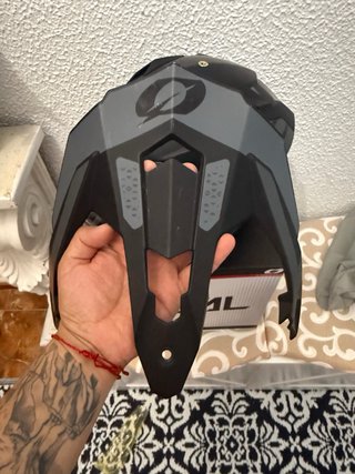 Casco Moto Oneal Sierra R Grey/Black talla M