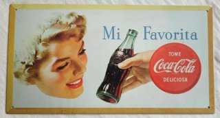 Lote 6 Carteles Placas Metal Colección Coca-Cola