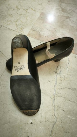 Zapatos Flamenco Negros Talla 38