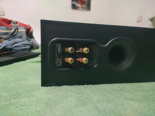 Bowers & Wilkins HTM62 Central Negro/Plata