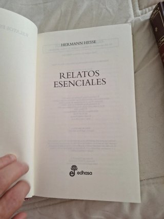 Relatos esenciales Siddhartha El lobo estepario.