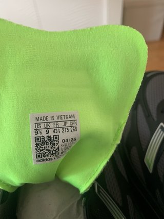 Adidas Adizero Aruku Talla 43 Negro/Verde