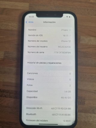 iPhone 12 Blu