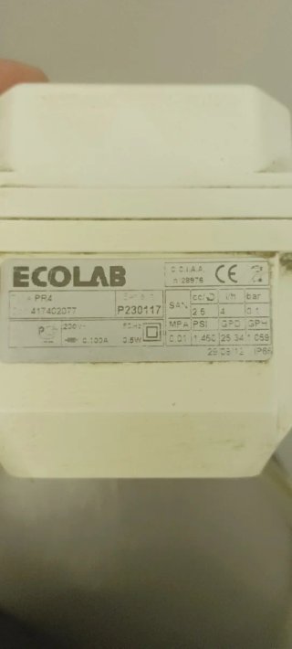 Bomba peristáltica Ecolab
