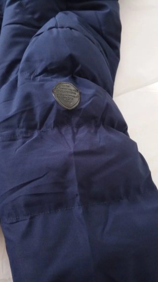 Campera inflable azul XXL