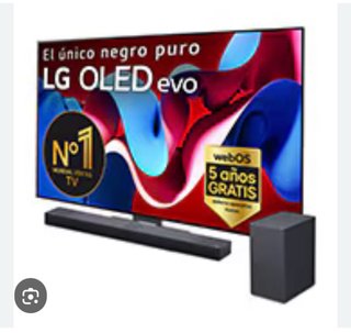 TV LG OLED evo 77'' + Barra Sonido SC9S