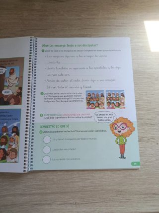 Religión Católica, 2 Primaria, Edén, Revuela