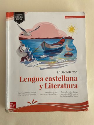 Lengua castellana y literatura 1 Bach McGrawHill