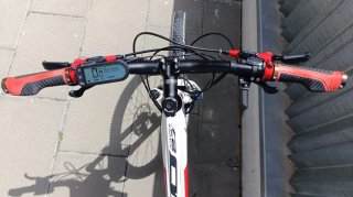 Bicicleta eléctrica doble suspensión