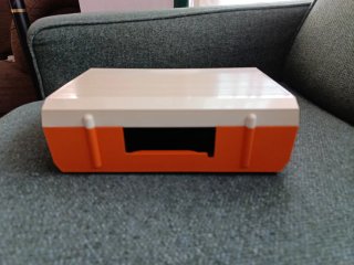 Comediscos Marines Naranja y Blanco