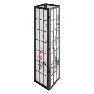 Biombo japonés 4 paneles – diseño oriental sakura