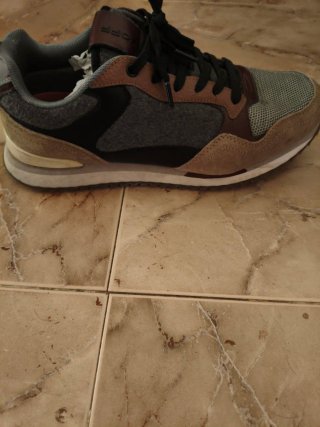 Zapatillas Hoff Hombre Beige/Gris