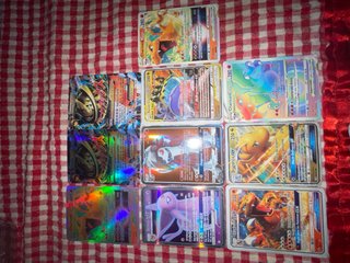 Cartas Pokémon Charizard, Dragonita, Espeon