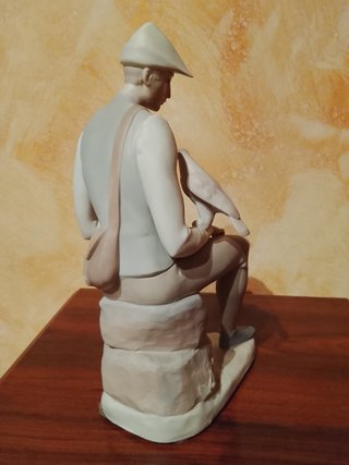 Lladro Tang Hunter Falconer. Halconero.