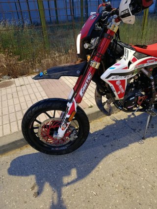 Fantic XE 50 2022 Enduro Roja y Blanca