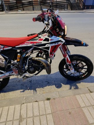 Fantic XE 50 2022 Enduro Roja y Blanca