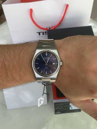 Tissot PRX Blue 40mm Full Set
