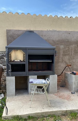 Barbacoa de exterior jardín E-3