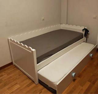 Armario infantil + cuna+cama+cambiador+organizador