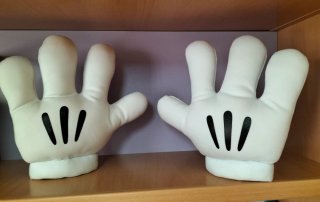 Guantes Mickey Mouse Disney París Originales
