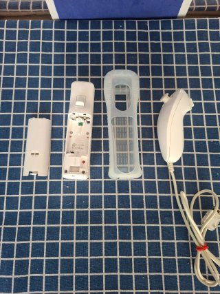 Wii ORIGINAL MANDO +NUNCHUK +FUNDA OFICIAL