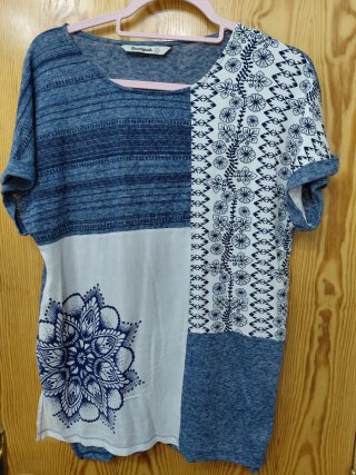 Túnica Desigual Patchwork Talla L/XL