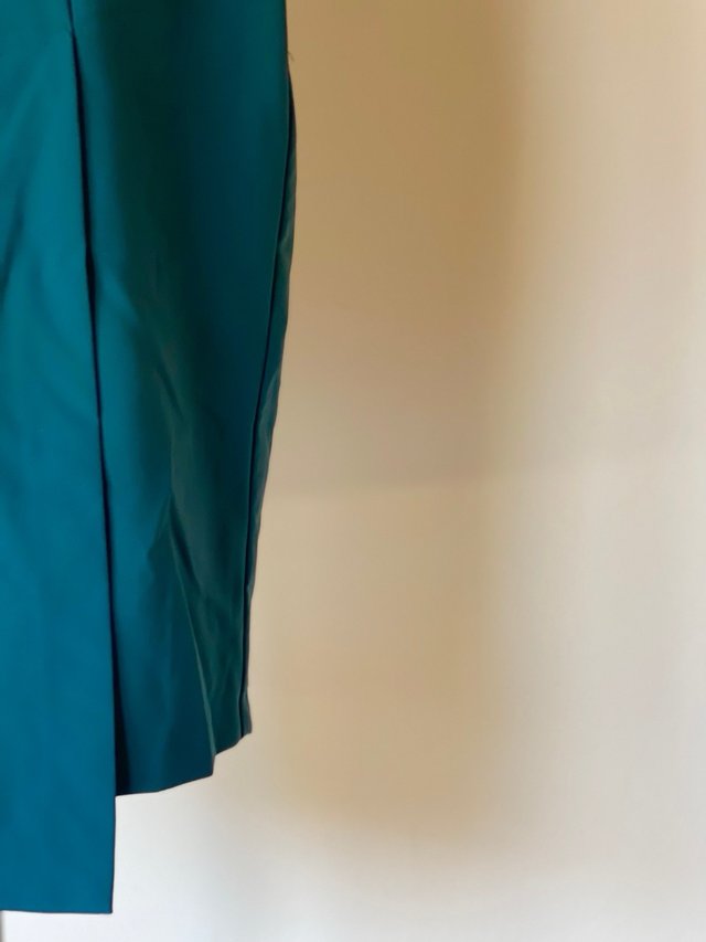 Abito cerimonia verde petrolio