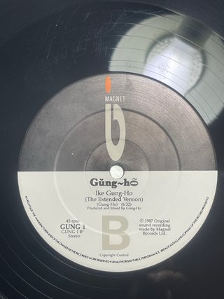 Gung-ho - Play To Win Maxi 45rpm UK 1987