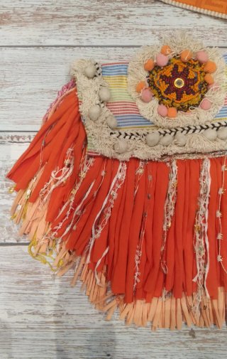 Bolso Boho Chic Hecho a Mano