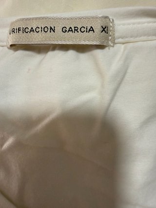 Blusa Verano Purificación García Blanca