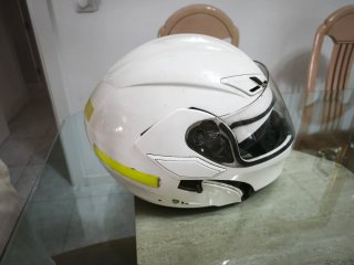 Casco Modular AGV Blanco Talla XL