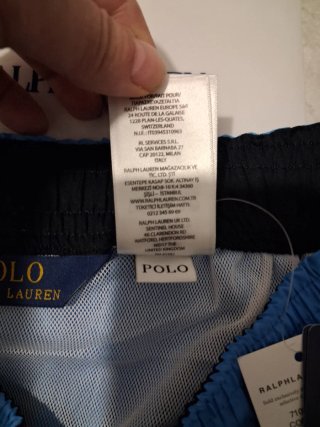 Bañador Ralph Lauren Azul Talla S