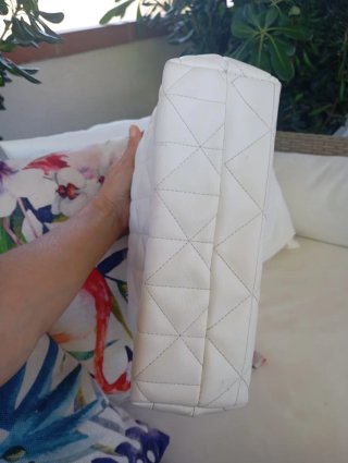 Borsa Prada Bianca Trapuntata