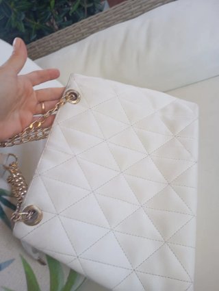 Borsa Prada Bianca Trapuntata