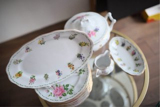 Royal Fine Porcelain Vajilla Floral