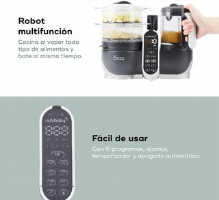 Babymoov Nutribaby(+) 6 en 1 2,2L gris
