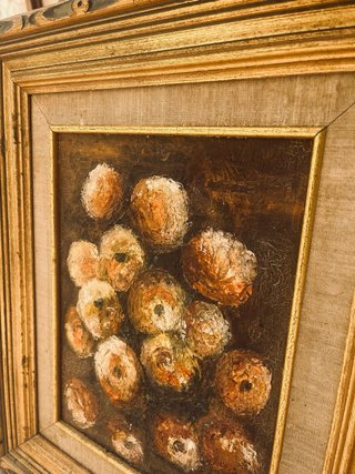Cuadro de flores vintage