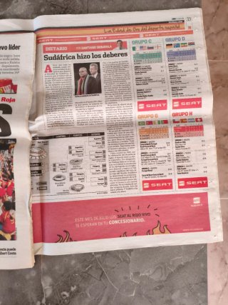 Periódico MARCA: España Campeona del Mundo 2010