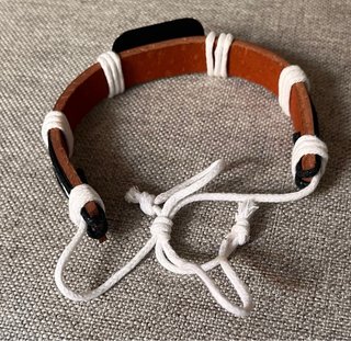 Pulsera estilo africano con elefante