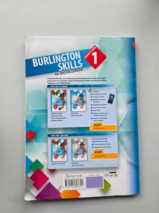 BURLINGTON SKILLS 1 BACH , Student's Book